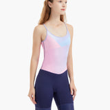 Side view of the CrewLine Women’s Performance Rowing Suit, showing the over-the-shoulder strap and secure silicone-infused cuffs for optimal movement.