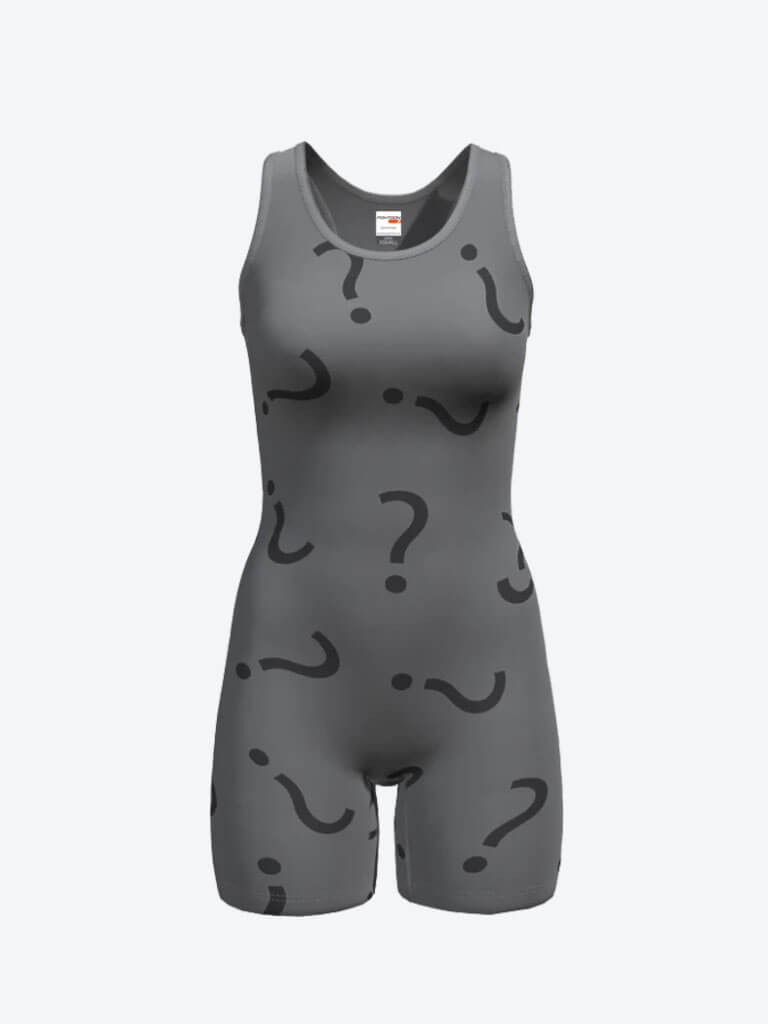 floating 3D image of a rowing unisuit