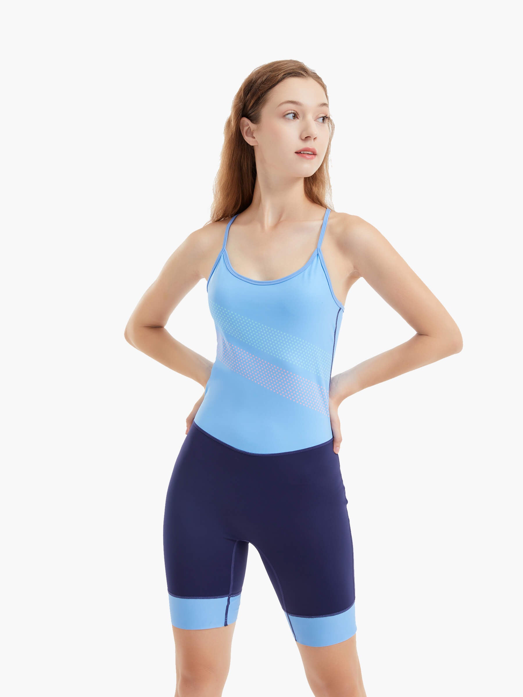 Back view of the Regatta Pro Women’s Elite Rowing Suit highlighting the sleek athletic design and durable construction for competitive rowers