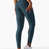 Freestyle High Waisted Leggings (Teal)