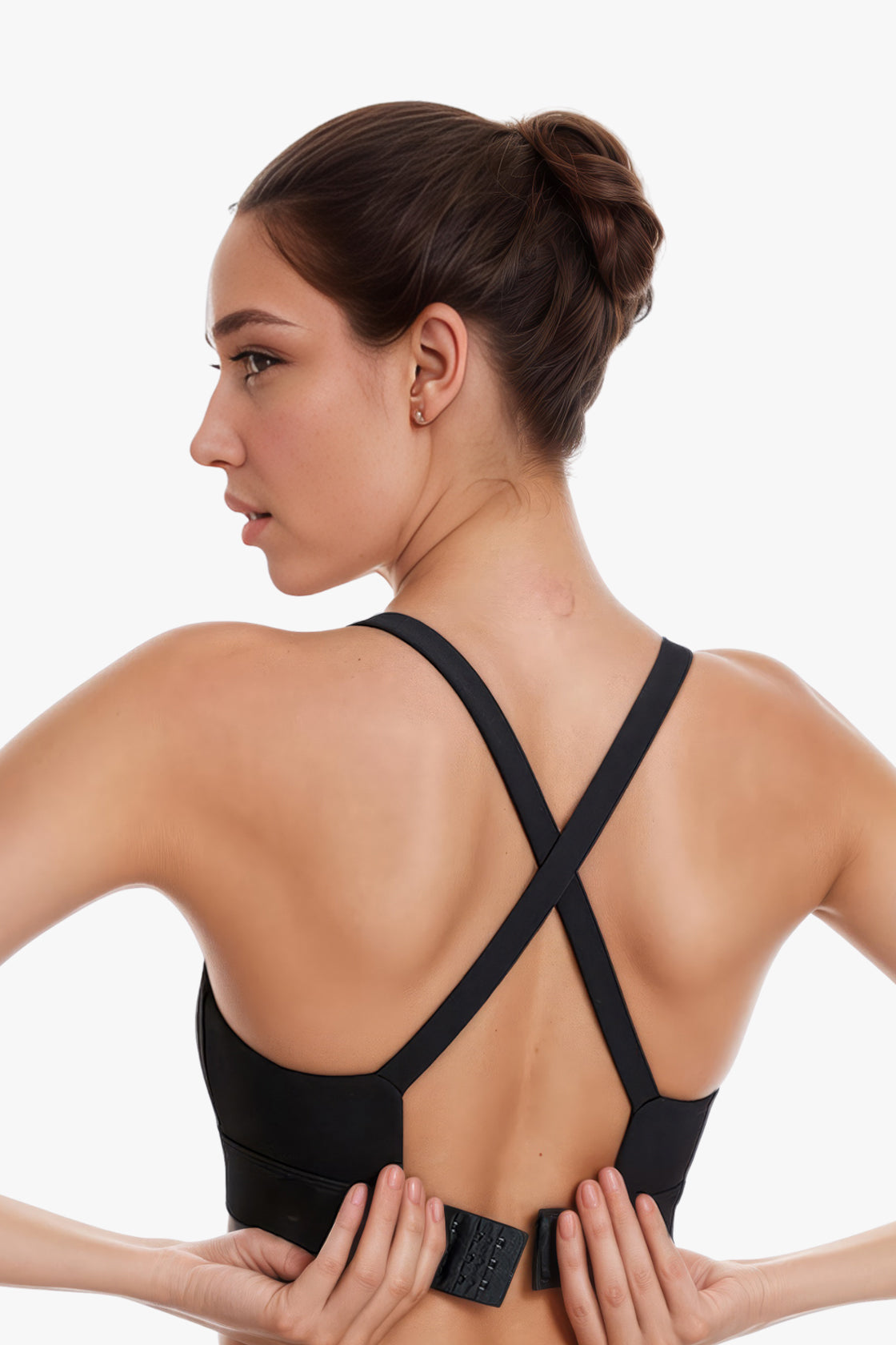 Pontoon Workout No Bounce Bra providing sleek support and minimalist style for activewear, designed for high-performance workouts.