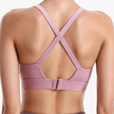 Pontoon Workout No Bounce Bra providing sleek support and minimalist style for activewear, designed for high-performance workouts.
