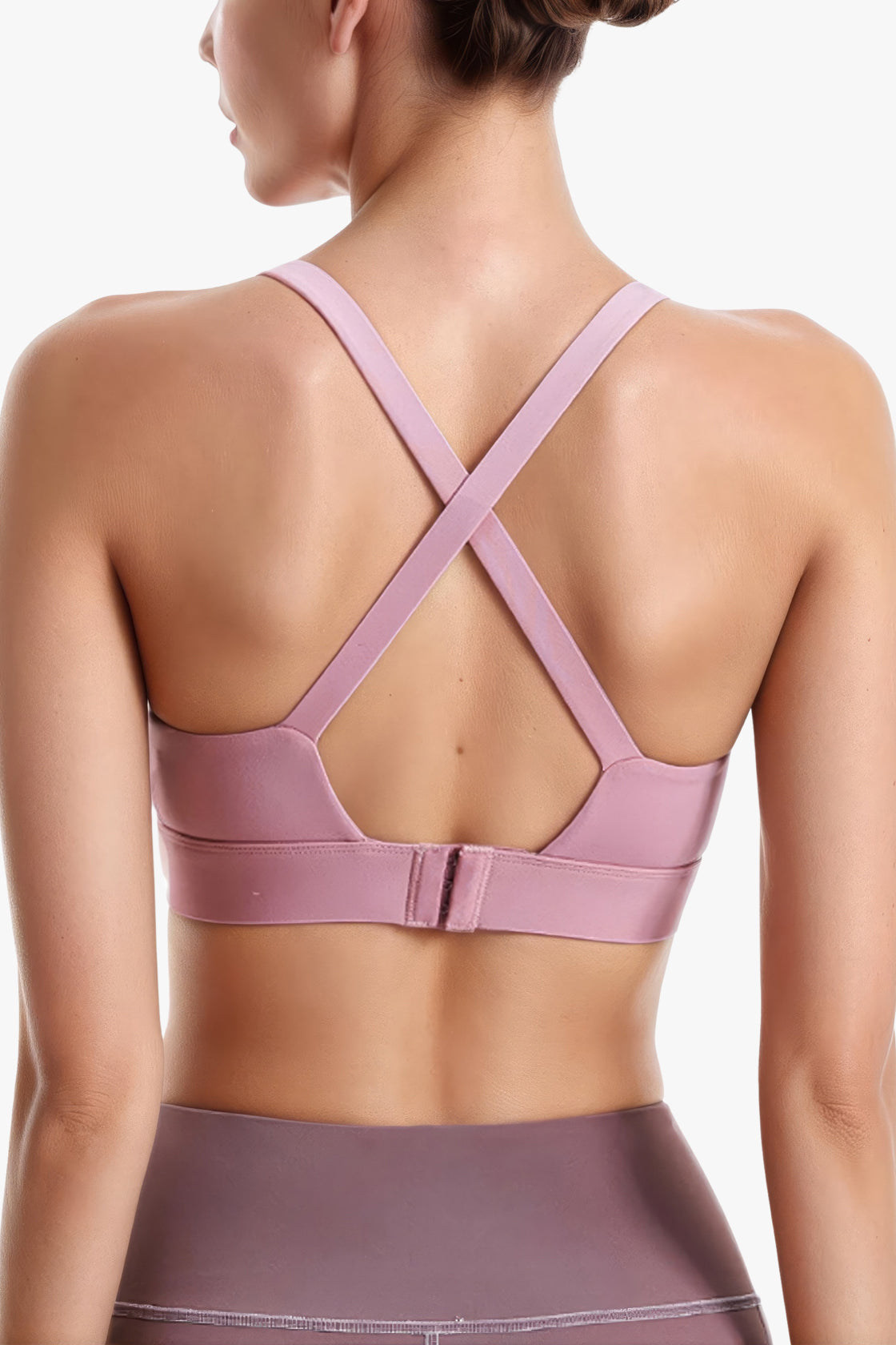 Pontoon Workout No Bounce Bra providing sleek support and minimalist style for activewear, designed for high-performance workouts.