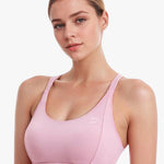 Pontoon Workout No Bounce Bra providing sleek support and minimalist style for activewear, designed for high-performance workouts.