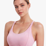 Pontoon Workout No Bounce Bra providing sleek support and minimalist style for activewear, designed for high-performance workouts.
