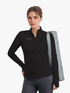Steady State Thermal Zip Jacket - Black