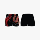 Gamilaroi Snakes - Crop Shorts