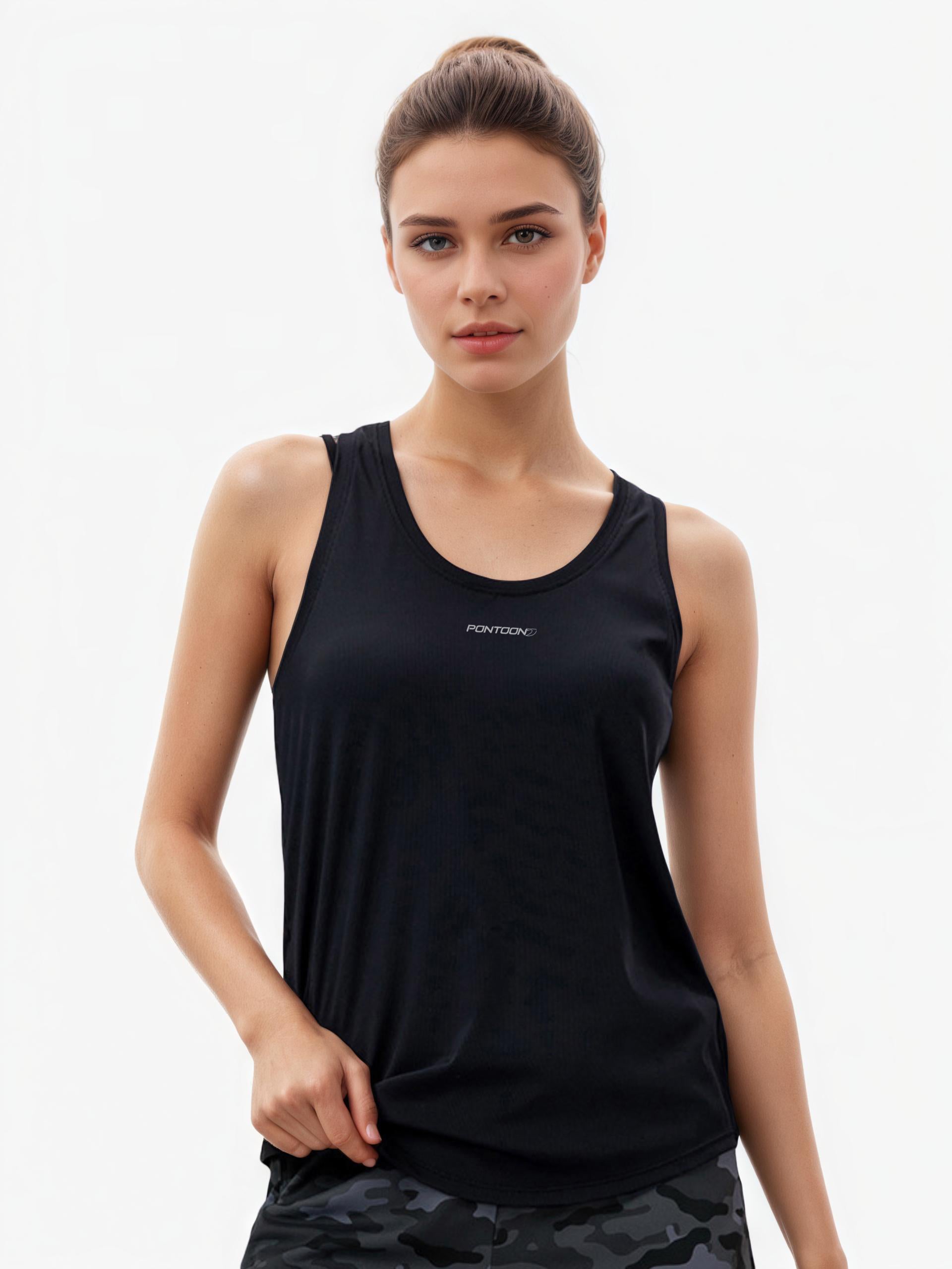 Women’s Summer Cooling Yoga Tank - Coral