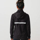 Women’s Rowing Spray Jacket – SprayShield Pro – Black Lightweight Water-Resistant Outerwear