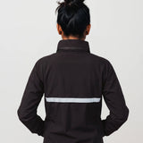 Women’s Rowing Spray Jacket – SprayShield Pro – Black Lightweight Water-Resistant Outerwear
