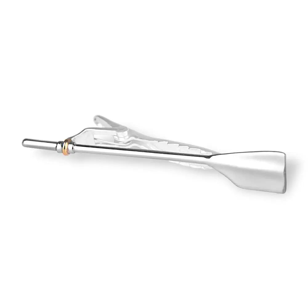 Rowing Cleaver Oar Tie Tack - Strokeside Designs rowing gifts - rowing jewellery