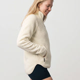 Ladies Sherpa Jacket - Cream