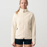 Ladies Sherpa Jacket - Cream