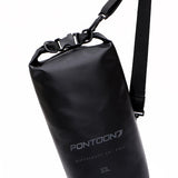 Pontoon 10L Waterproof Dry Pack — Black
