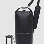 Pontoon 25L Waterproof Dry Pack, Black, view 3