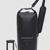 Pontoon 25L Waterproof Dry Pack, Black, view 3