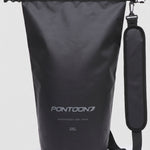 Pontoon 25L Waterproof Dry Pack, Black, view 2