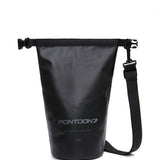 Pontoon 10L Waterproof Dry Pack — Black