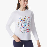 Pontoon Oar Tee – Premium Cotton Long Sleeve Unisex Shirt - Head of the Yarra 2025 Edition