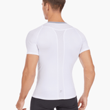 Mens Elite Mesh UVTee (White)