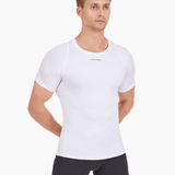 Mens Elite Mesh UVTee (White)