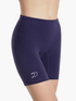 Front view of the Premium Osmotec Lycra Rowing Shorts, also known as rowing trou, in navy, featuring a lined seat for added comfort, flat-lock stitching, and a stretch waistband with drawstring for a secure fit during rowing.