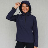 Women’s Rowing Spray Jacket – SprayShield Pro – Navy Lightweight Water-Resistant Outerwear