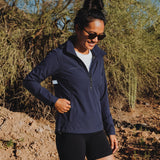 Women’s Rowing Spray Jacket – SprayShield Pro – Navy Lightweight Water-Resistant Outerwear