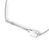 Rowing Full Oar Necklace - Strokeside Designs rowing gifts - rowing jewellery