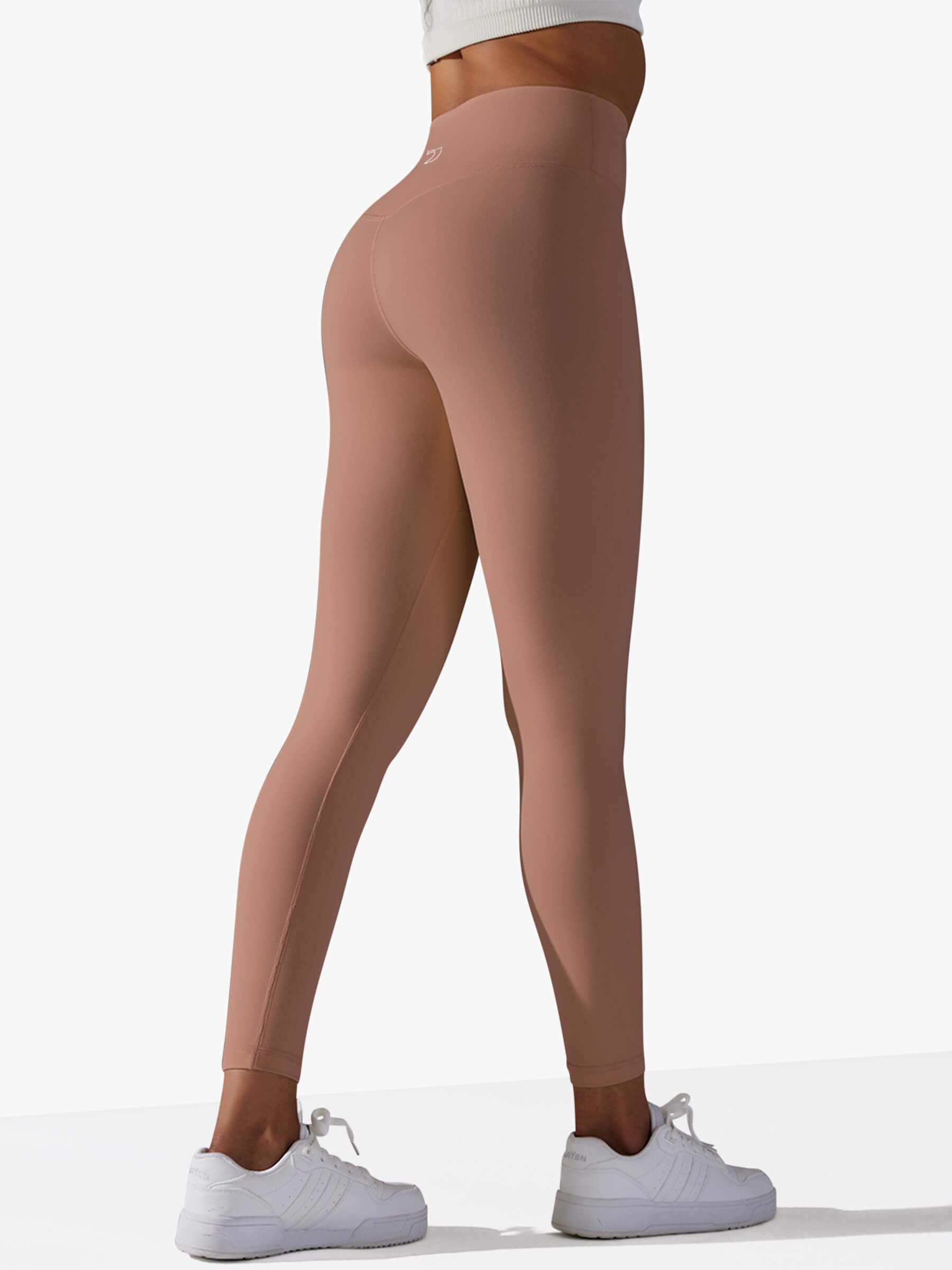 Freestyle High Waisted Leggings (Dusty Pink)
