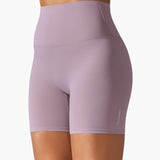 Freestyle High Waisted Shorts (Lilac)