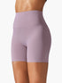 Freestyle High Waisted Shorts (Lilac)