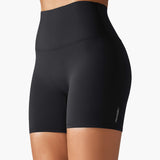 Freestyle High Waisted Shorts (Black)