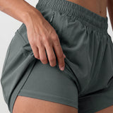 Fusion Ladies Training Shorts (Olive Green)
