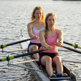 Hot Pink Strappy Rowing Unisuit