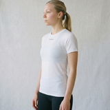 Women’s Rowing Baselayer UV Tee – Short Sleeve – SolarShield (White)