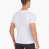 Mens Elite Mesh UVTee (White)