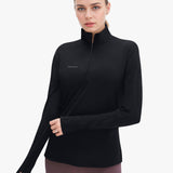 Pontoon Breeze Mesh ¼ Zip - Black