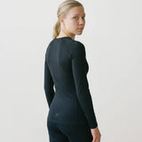 Women’s Rowing Baselayer UV Tee – Long Sleeve – SolarShield - Black