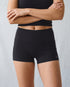 Freestyle High Waisted Shorts (Black)
