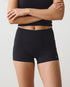 Freestyle High Waisted Shorts (Black)