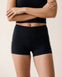 Freestyle High Waisted Shorts (Black)