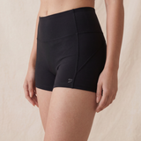 Freestyle High Waisted Shorts (Black)