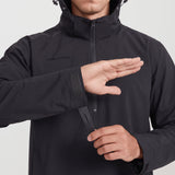 Women’s Rowing Spray Jacket – SprayShield Pro – Black Lightweight Water-Resistant Outerwear