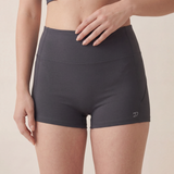 Freestyle High Waisted Shorts (Charcoal)