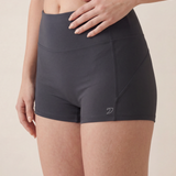Freestyle High Waisted Shorts (Charcoal)