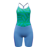 Strappy Rowing Suit with Side Stripe - Swift Stroke (6 items)