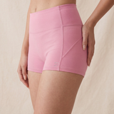 Freestyle High Waisted Shorts (Pink)