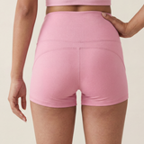 Freestyle High Waisted Shorts (Pink)