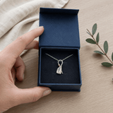 Rowing Bent Oar Pendant - Strokeside Designs rowing gifts - rowing jewellery